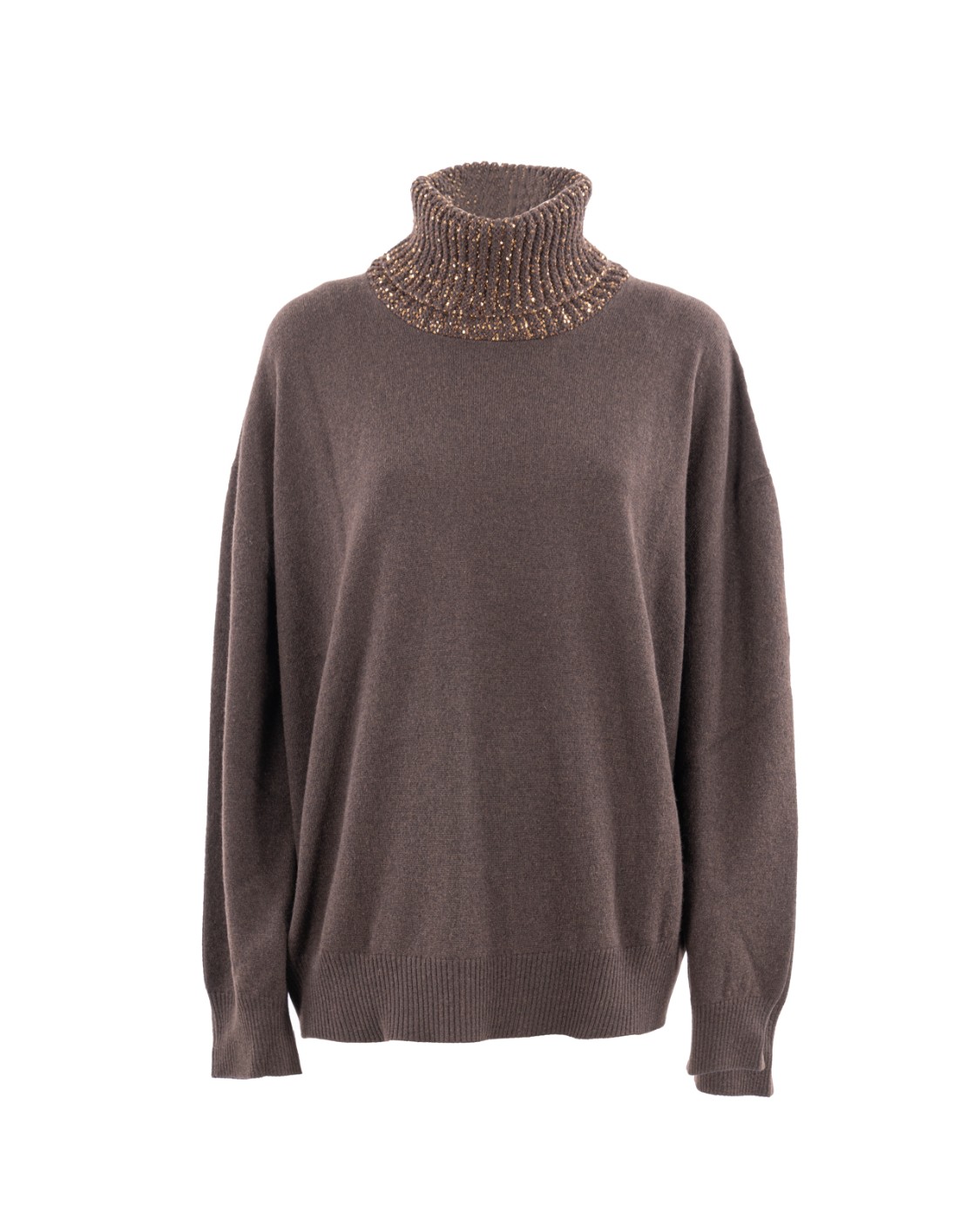 shop FABIANA FILIPPI  Pull: Fabiana Filippi maglia in platinum con paillettes.
Filato platinum.
Vestibilità over.
Brillanti paillettes sul collo alto.
Composizione: 75% lana – 15% seta – 10% cashmere.
Made in Italy.. MAD214F028-I918-1257 number 9707491